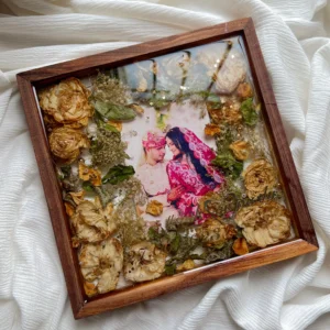 Resinarticrafts resin garland preservation