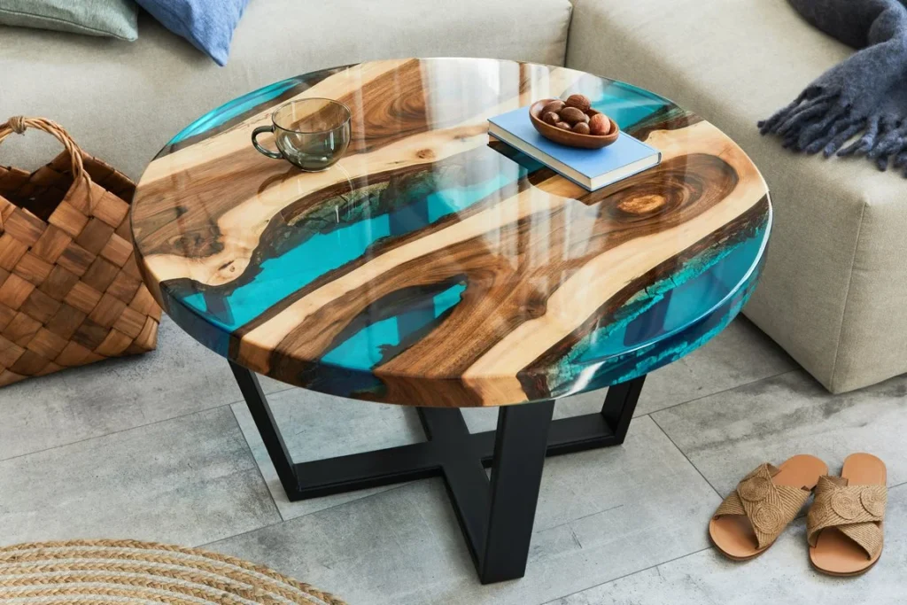 Resinarticrafts resin center table