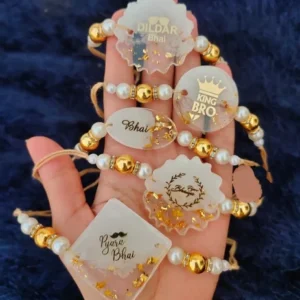 Resinarticrafts Resin Rakhi