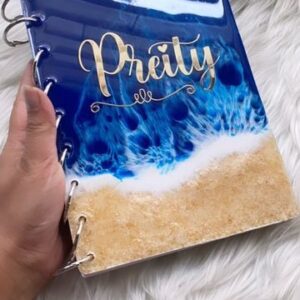 Resinarticrafts customized resin diary
