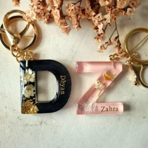 Resinarticrafts Customized Resin Keychain
