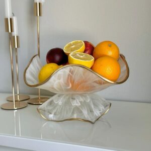 Resinarticrafts resin fruit bucket