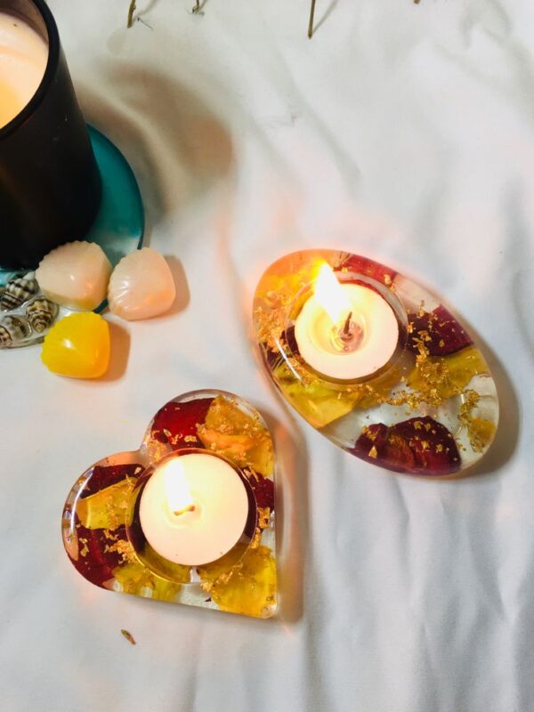 Resinarticrafts Resin Tea Light Holder